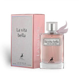 La Vita Bella 100ml Eau de Parfum by Maison Alhambra bottle and box