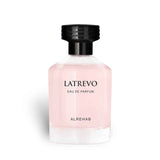 Latrevo 100ml Eau de Parfum by Al Rehab fragrance packaging front view