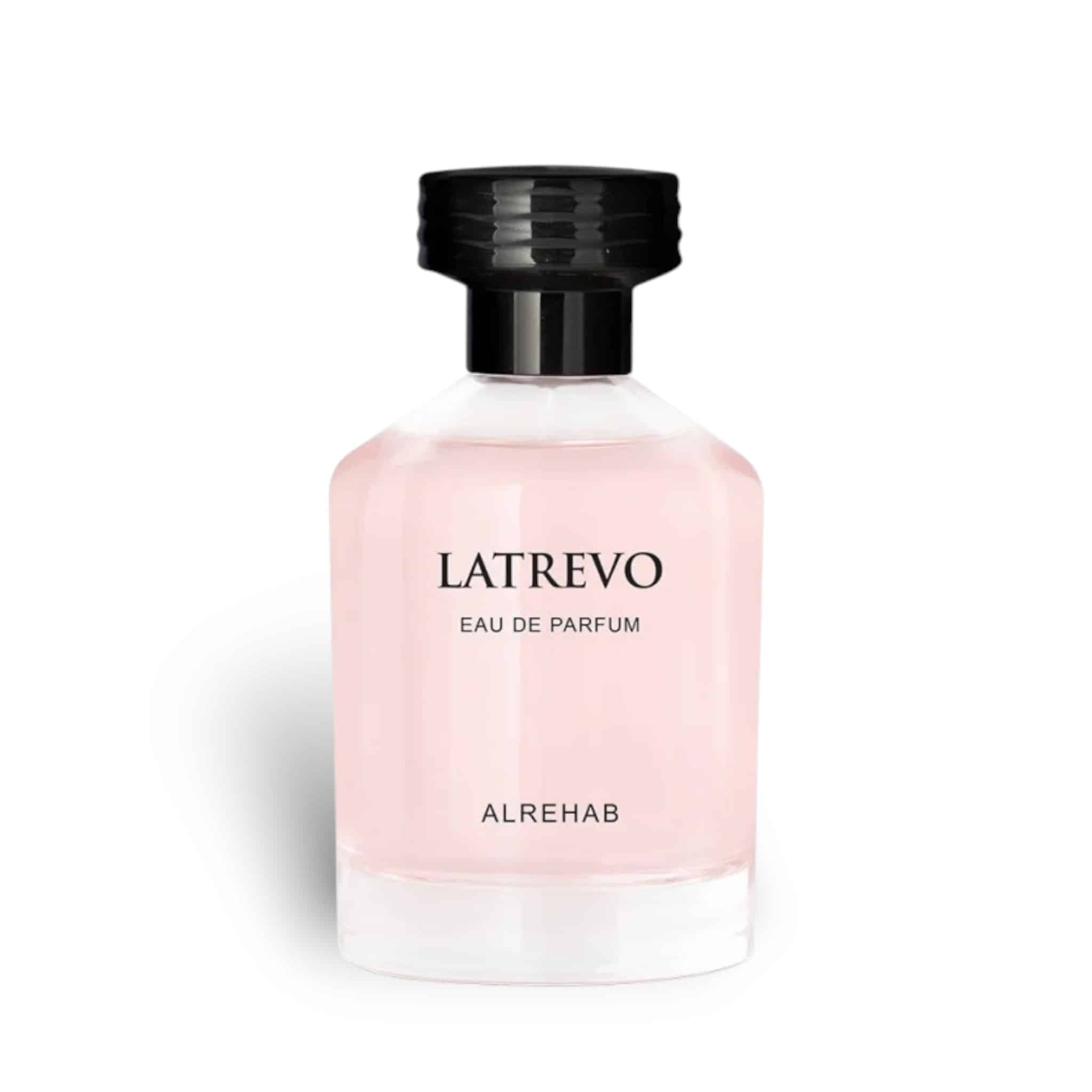 Latrevo 100ml Eau de Parfum by Al Rehab fragrance packaging front view