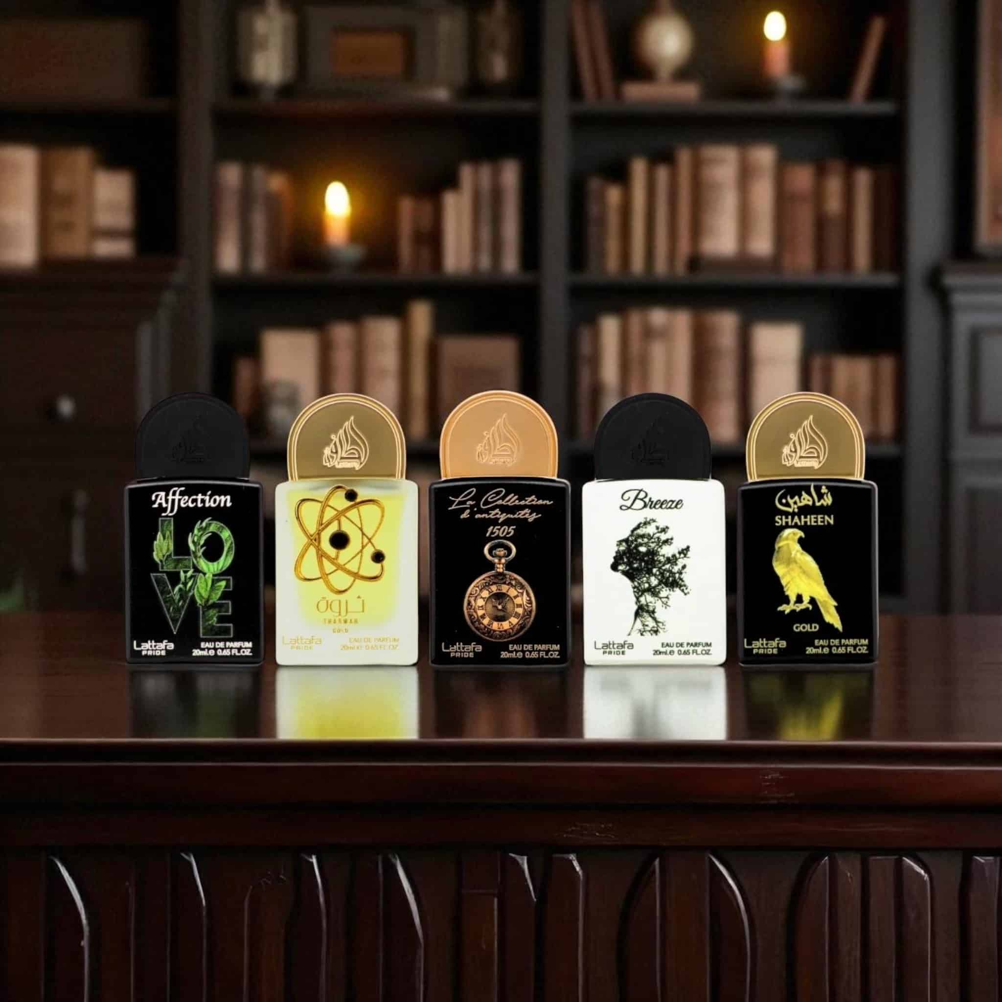 Lattafa Pride Collection No.1 (5 x ) ( ) 20ml Gift Set by Lattafa Pride fragrance gift set