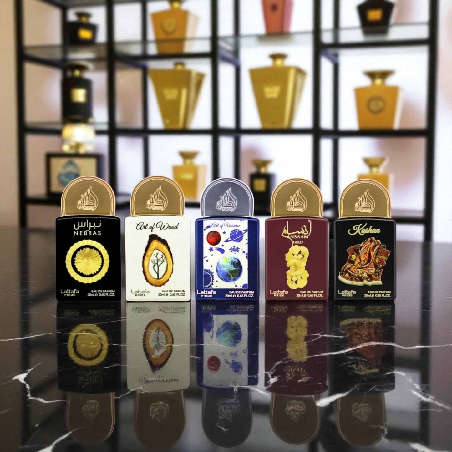 Lattafa Pride Collection No.3 (5 x ) ( ) 20ml Gift Set by Lattafa Pride fragrance gift set