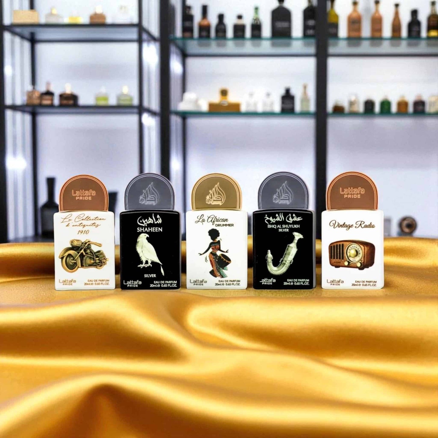 Lattafa Pride Collection No.5 (5 x ) ( ) 20ml Gift Set by Lattafa Pride fragrance gift set