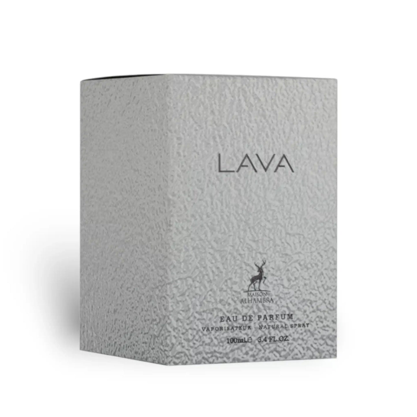 Lava 100ml Eau de Parfum by Maison Alhambra perfume bottle close up