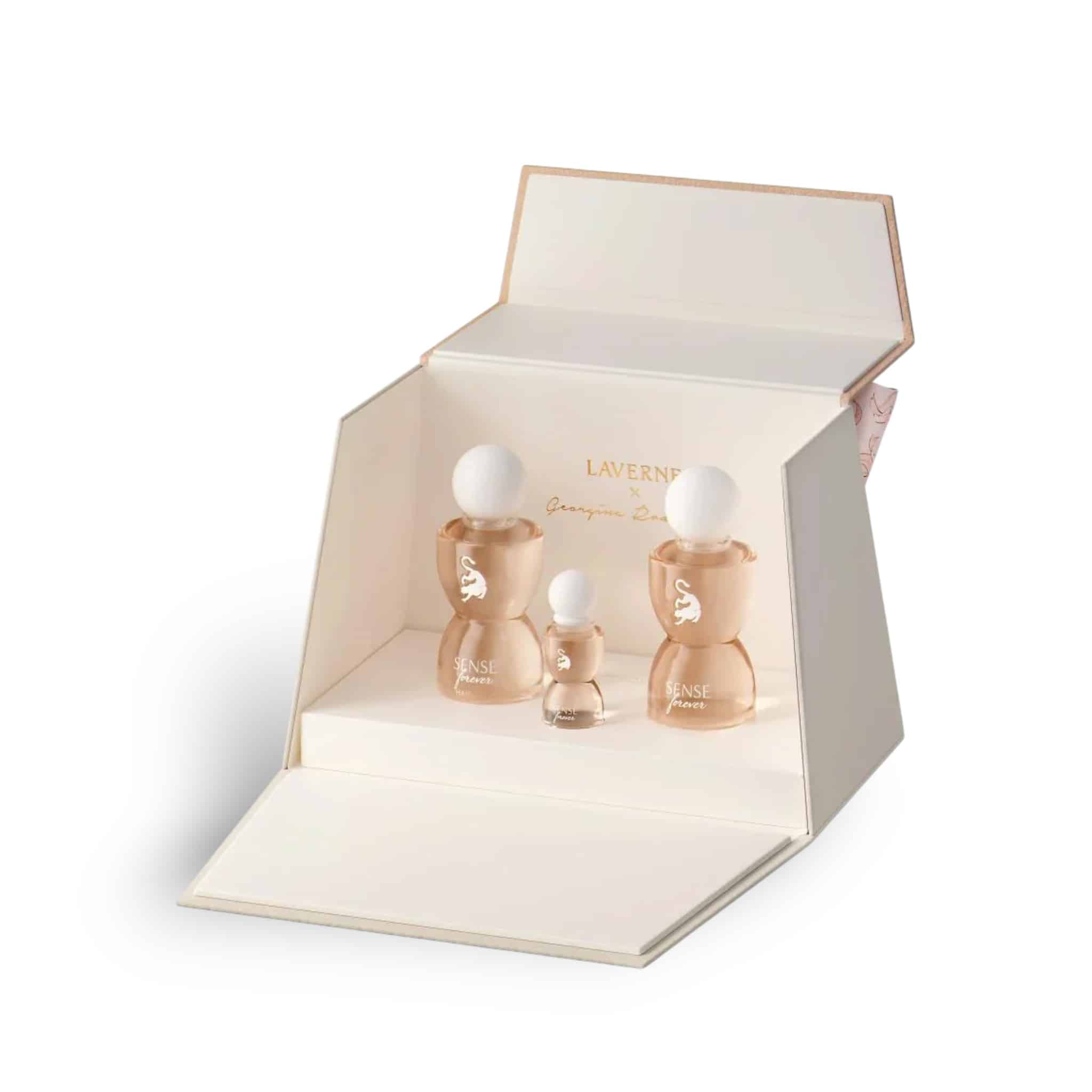 Laverne Sense Forever Gift Set by Laverne perfume bottle close up
