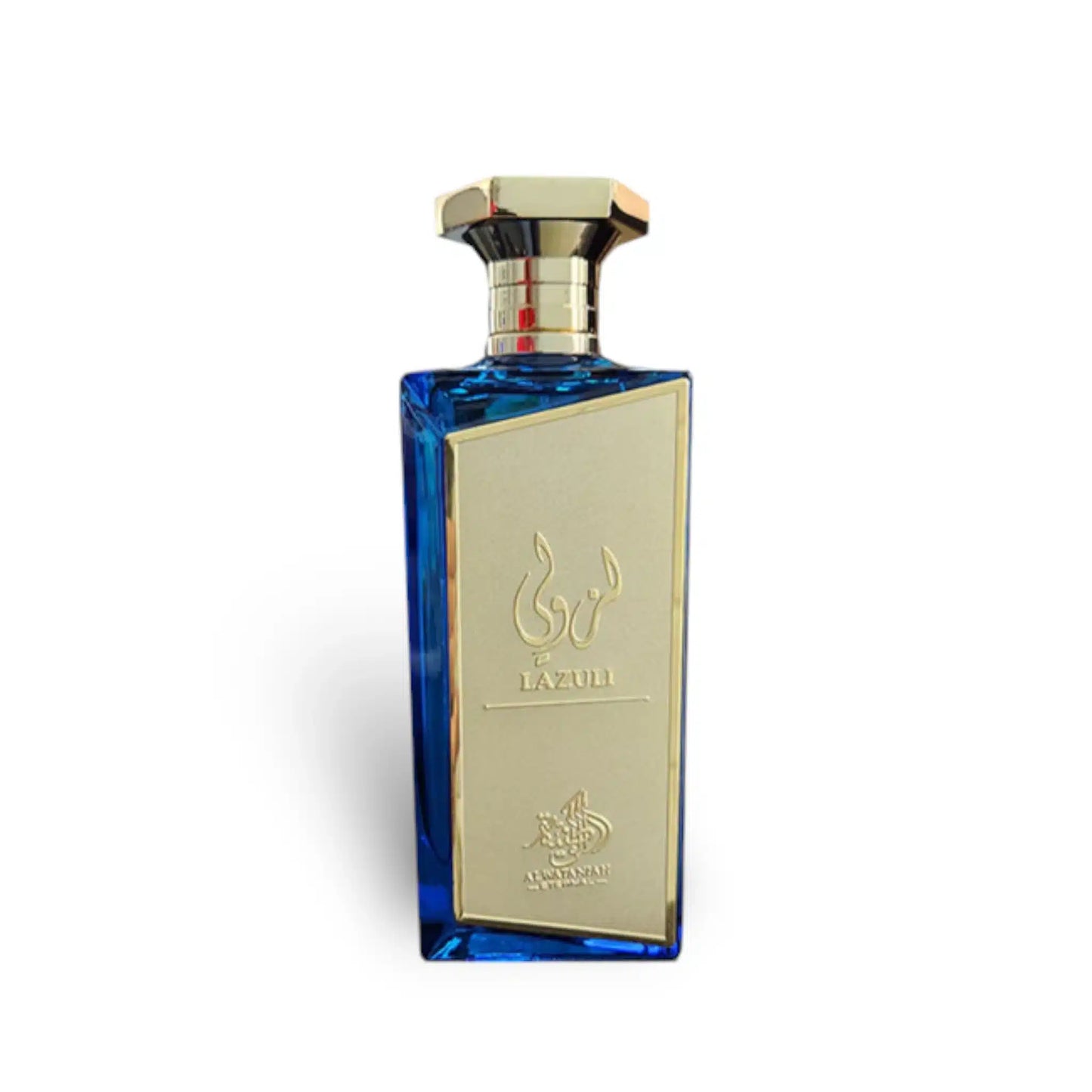 Lazuli 100ml Eau de Parfum by Al Wataniah perfume bottle close up