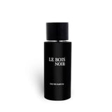Le Bois Noir 100ml Eau de Parfum by Fragrance World fragrance packaging front view