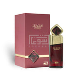 League Premiere 100ml Eau de Parfum by Rue Broca bottle and box
