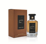Leather So Rare 100ml Eau de Parfum by Fragrance World bottle and box