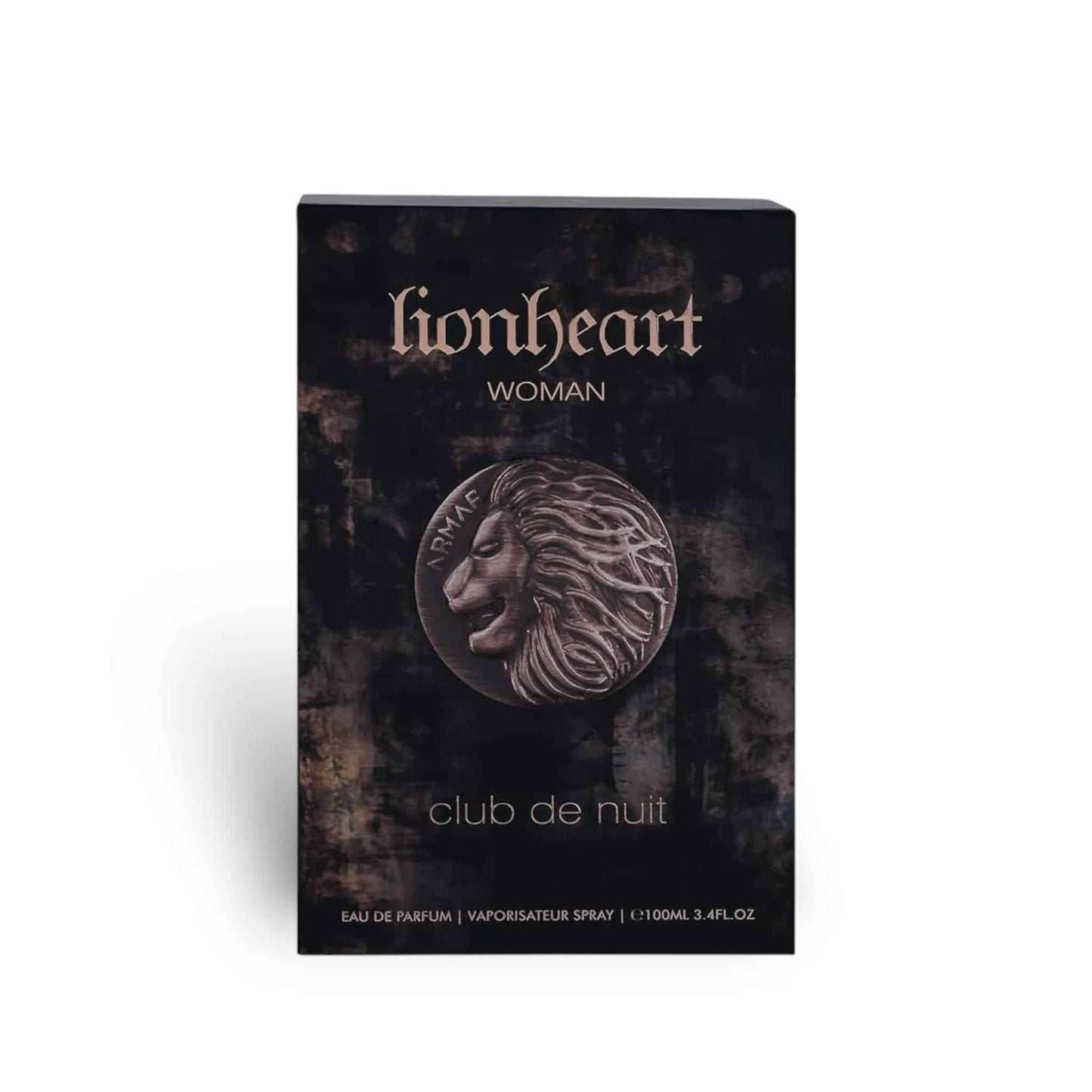 Lionheart Woman 100ml Eau de Parfum by Armaf perfume bottle close up