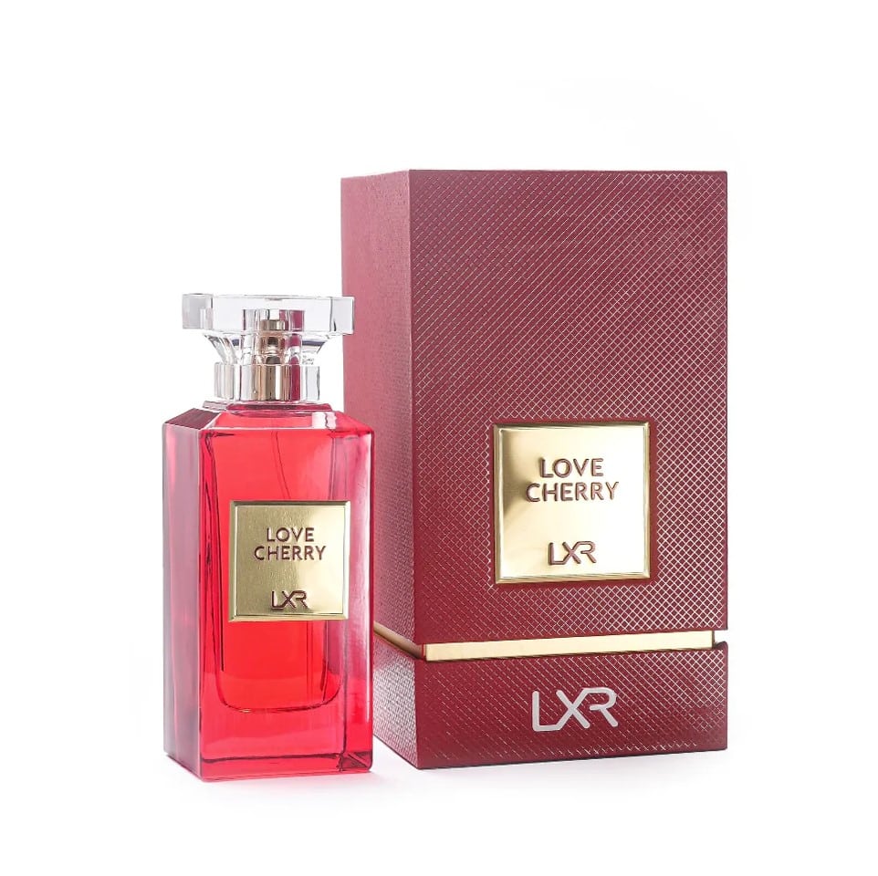 Love Cherry 100ml Eau de Parfum by LXR bottle and box