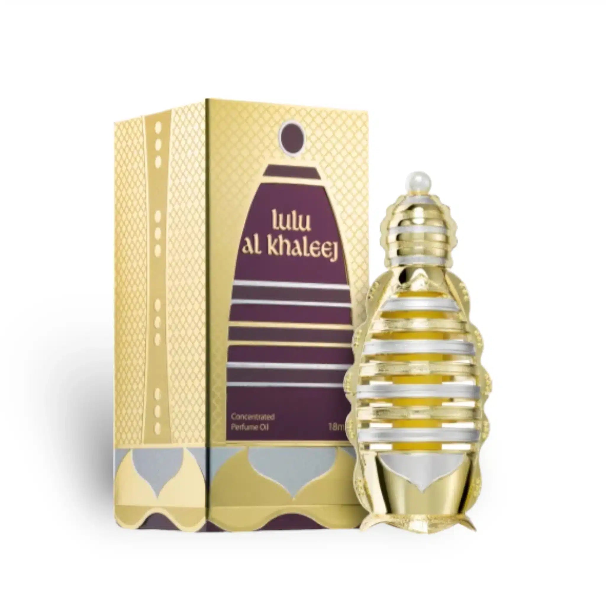 Lulu Al Khaleej Concentrated ( ) 18ml Perfume Oil by Khadlaj perfume oil bottle