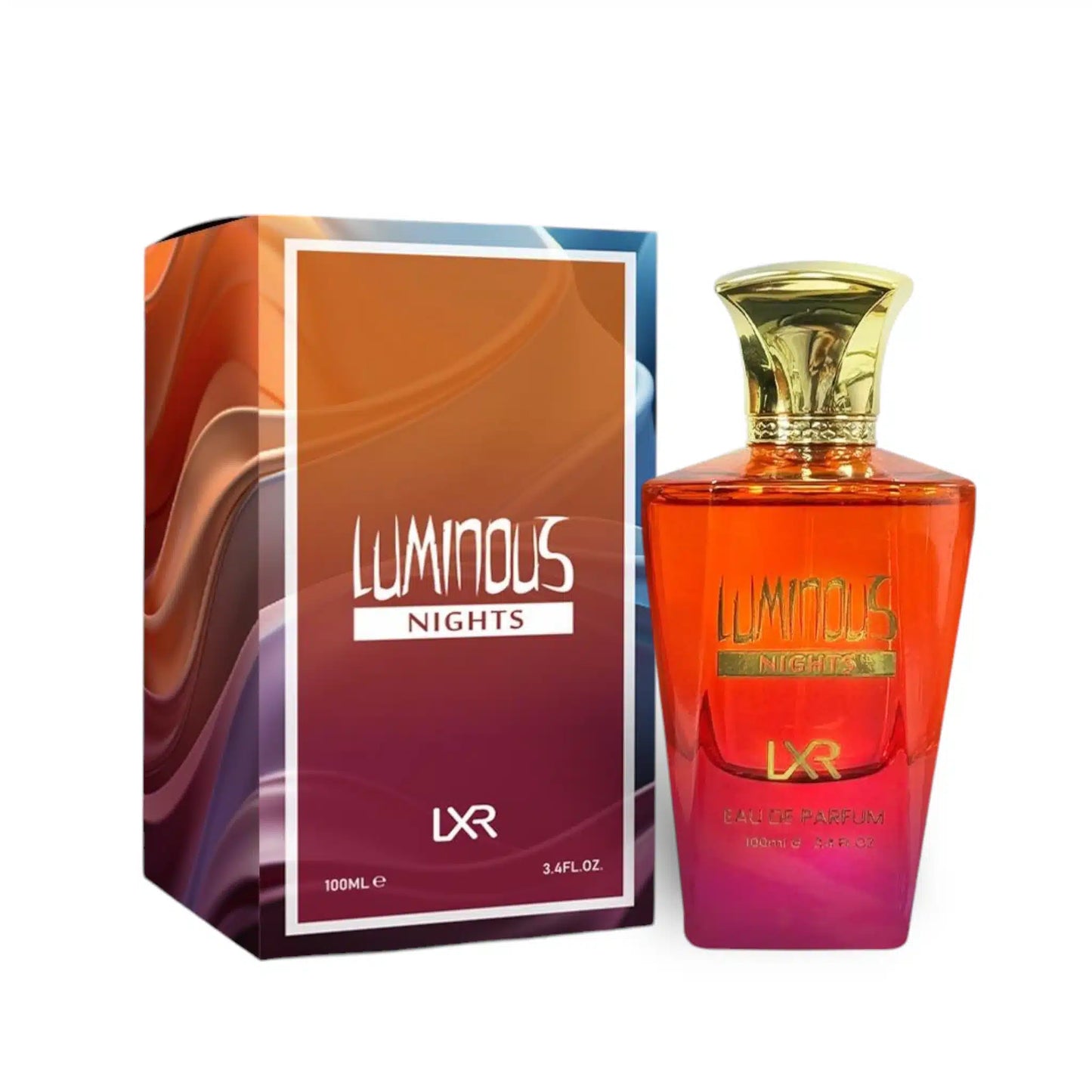 Luminous Night 100ml Eau de Parfum by LXR bottle and box