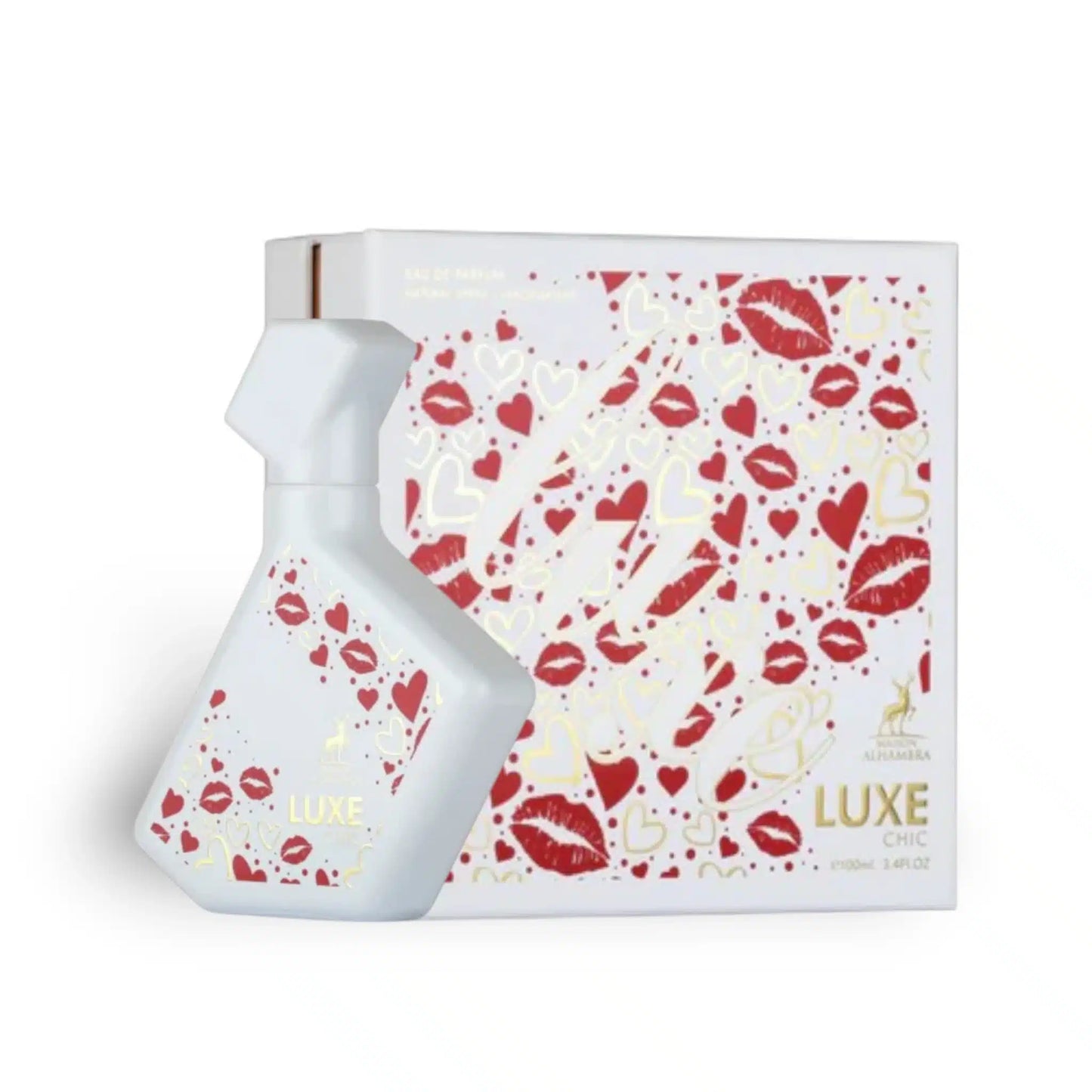 Luxe Chic 100ml Eau de Parfum by Maison Alhambra bottle and box