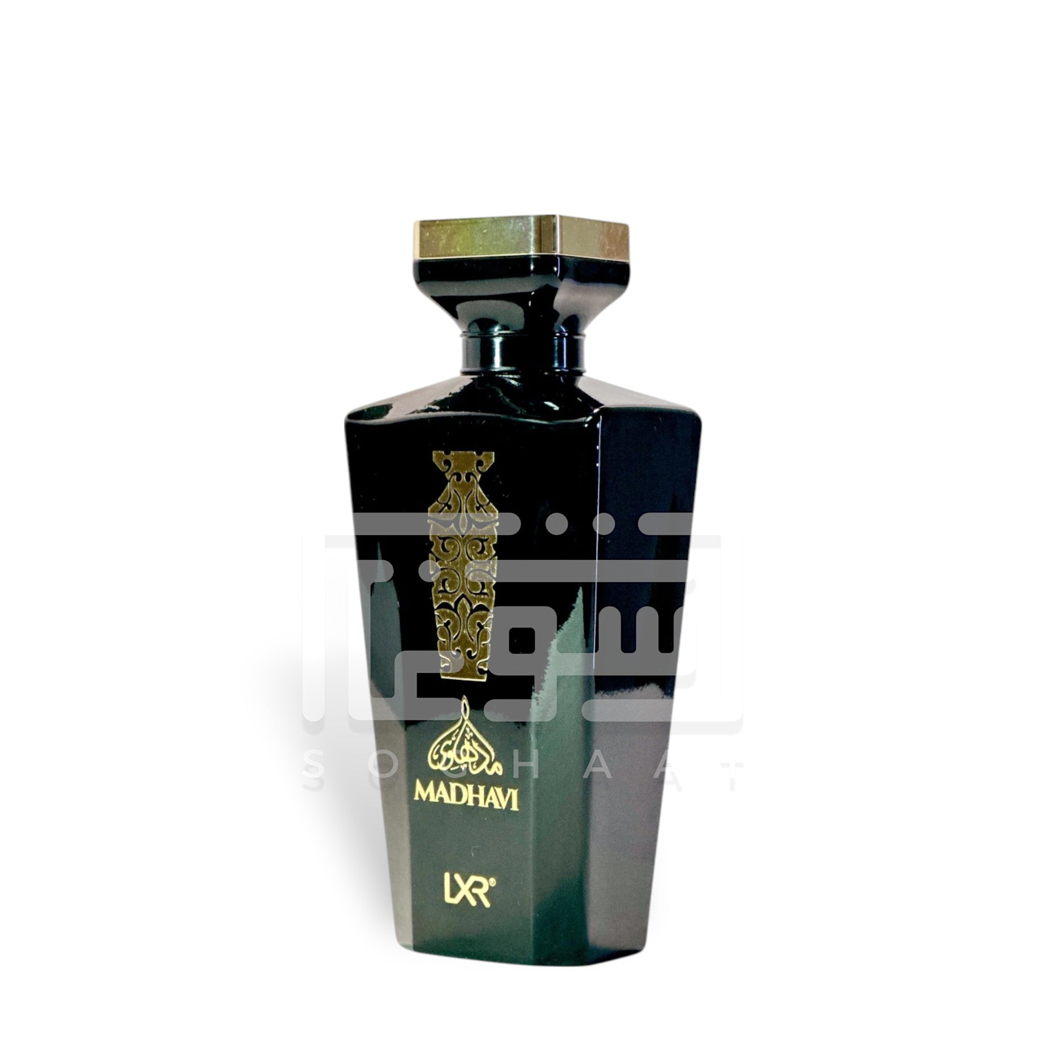 Madhavi 100ml Eau de Parfum by Fragrance World perfume bottle close up