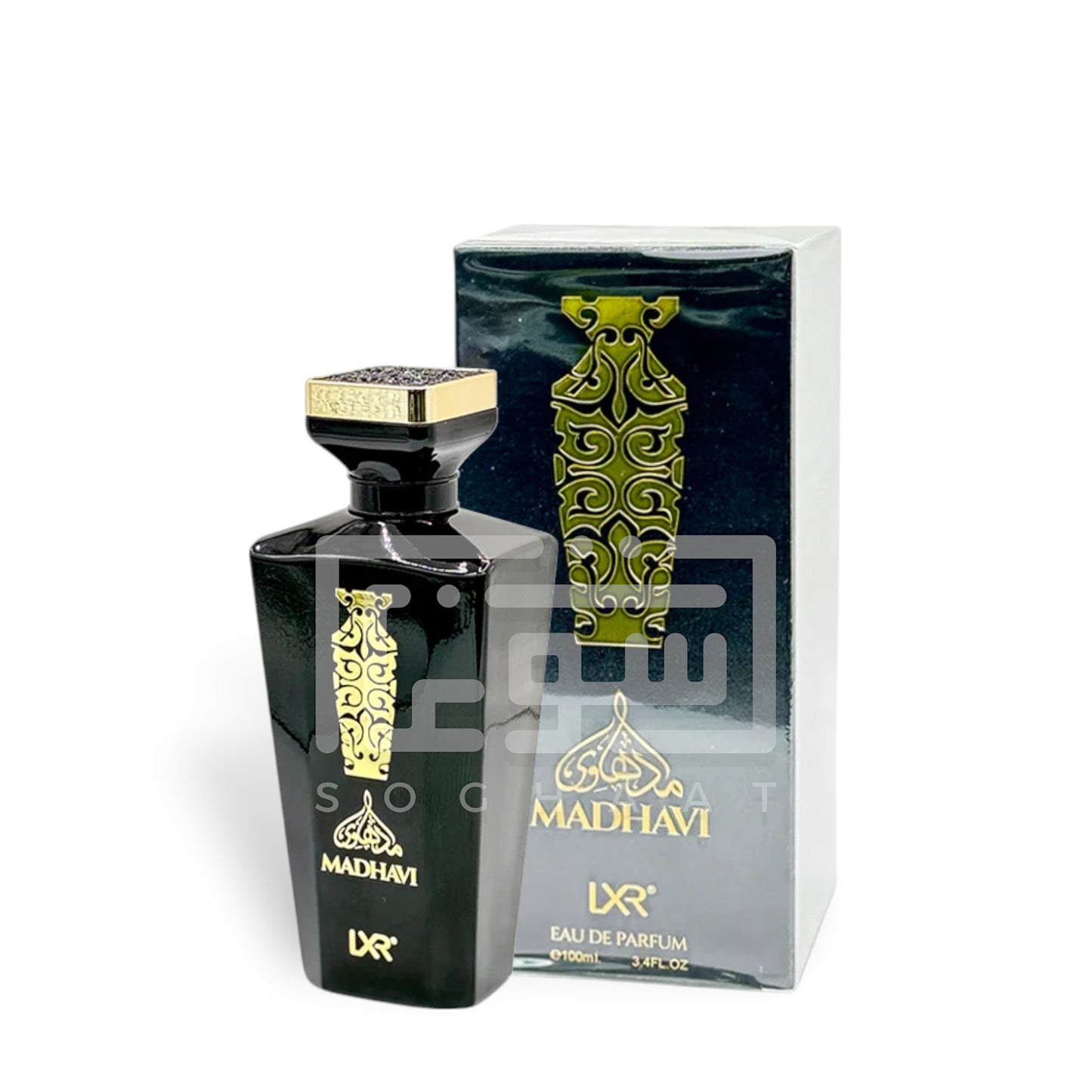 Madhavi 100ml Eau de Parfum by Fragrance World bottle and box