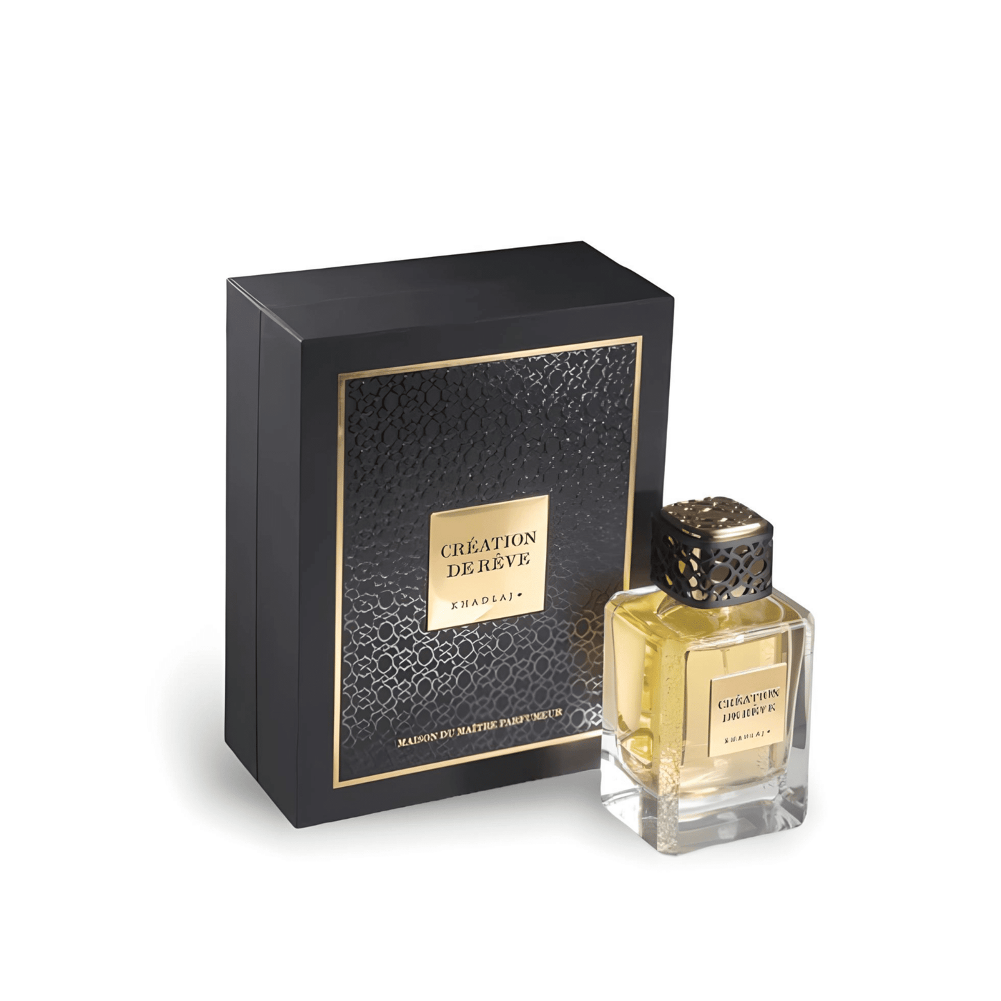 Maison Creation De Reve 100ml Bukhoor Incense by Khadlaj bottle and box