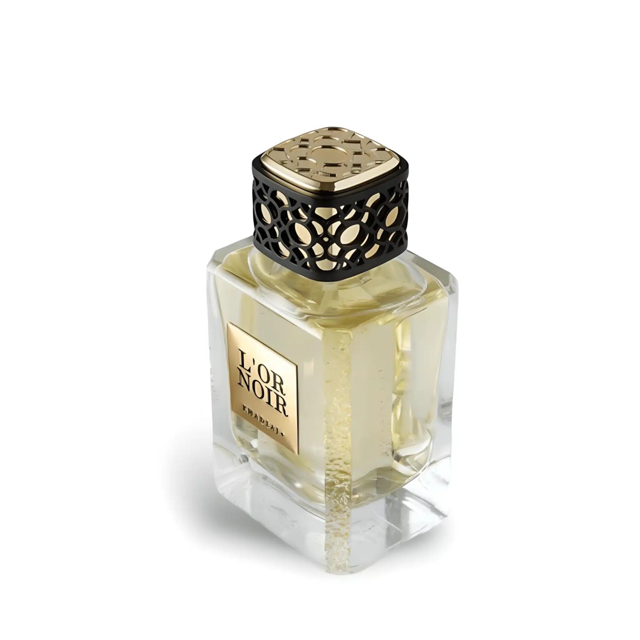 Maison L' Or Noir 100ml Eau de Parfum by Khadlaj fragrance packaging front view