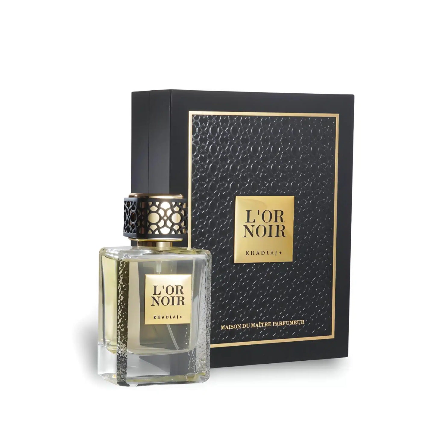 Maison L' Or Noir 100ml Eau de Parfum by Khadlaj bottle and box