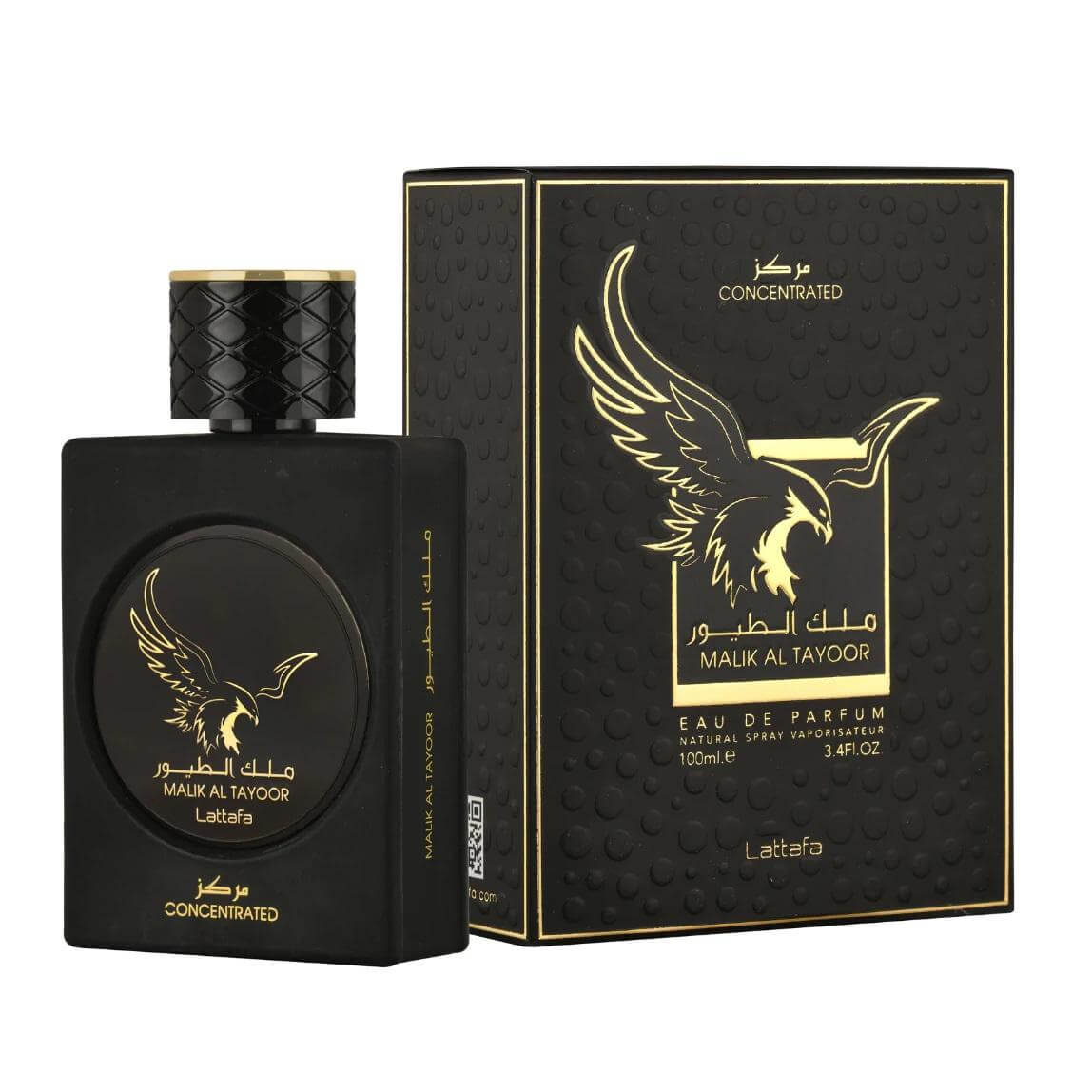 Malik Al Tayoor Concentrated 100ml Eau de Parfum by Lattafa perfume oil bottle