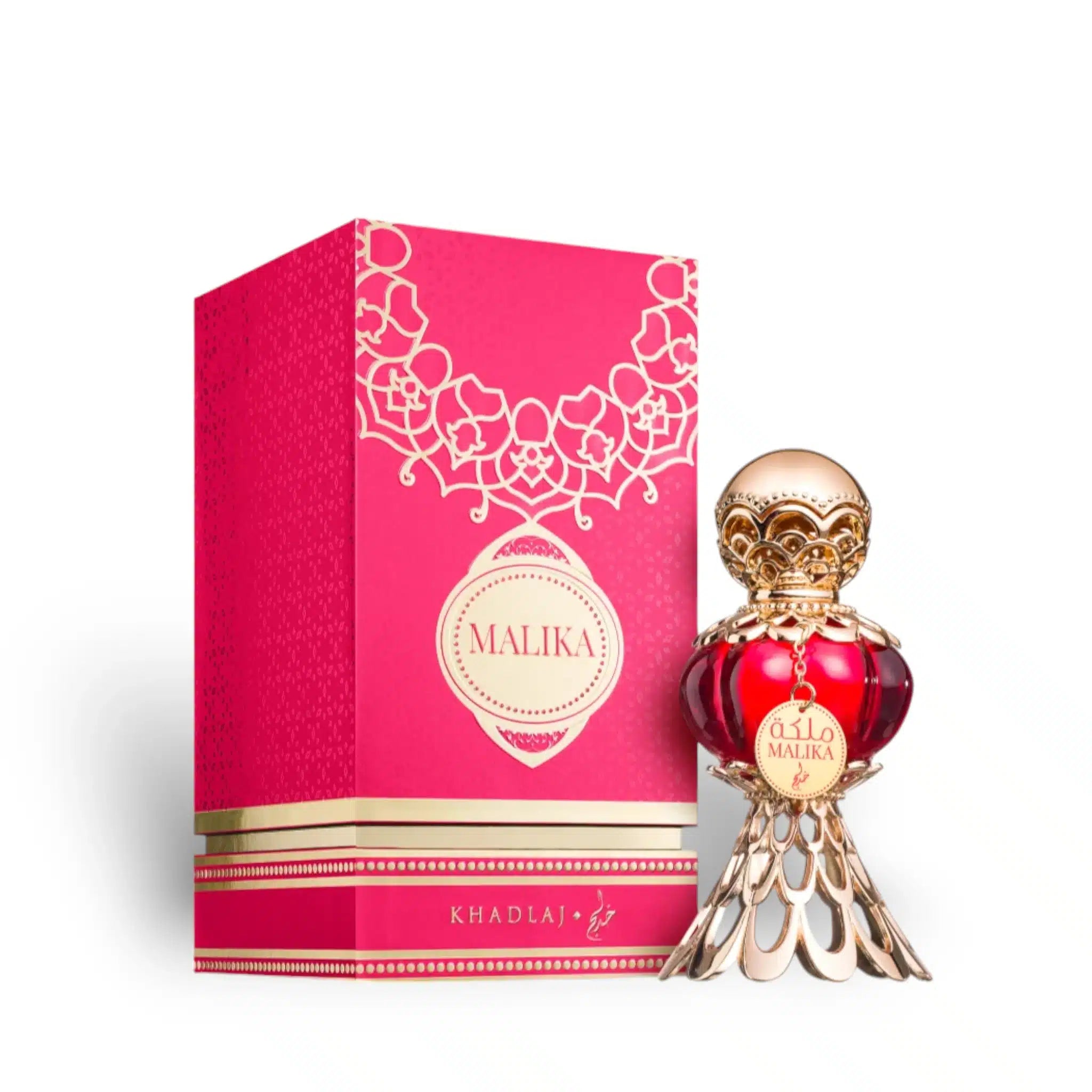 Malika Red Concentrated 20ml Perfume Oil by Khadlaj perfume oil bottle