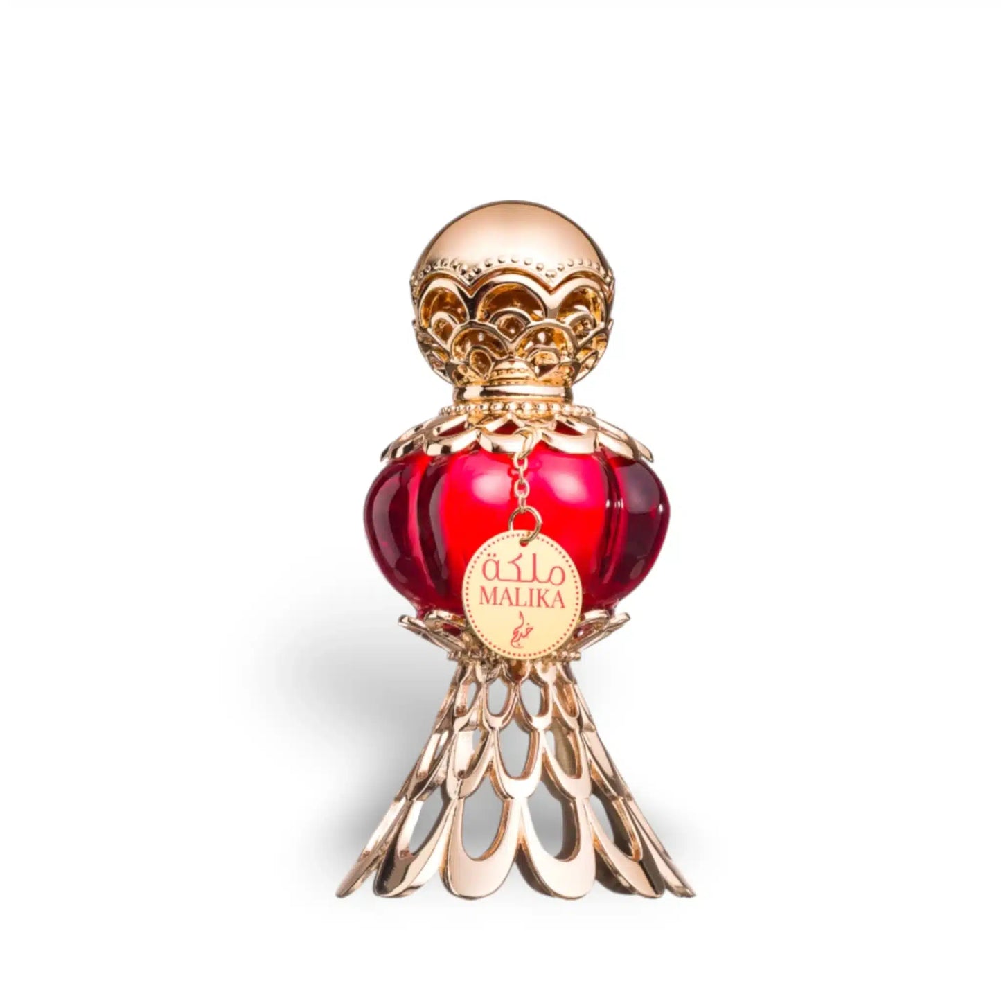Malika Red Concentrated 20ml Perfume Oil by Khadlaj attar packaging front view