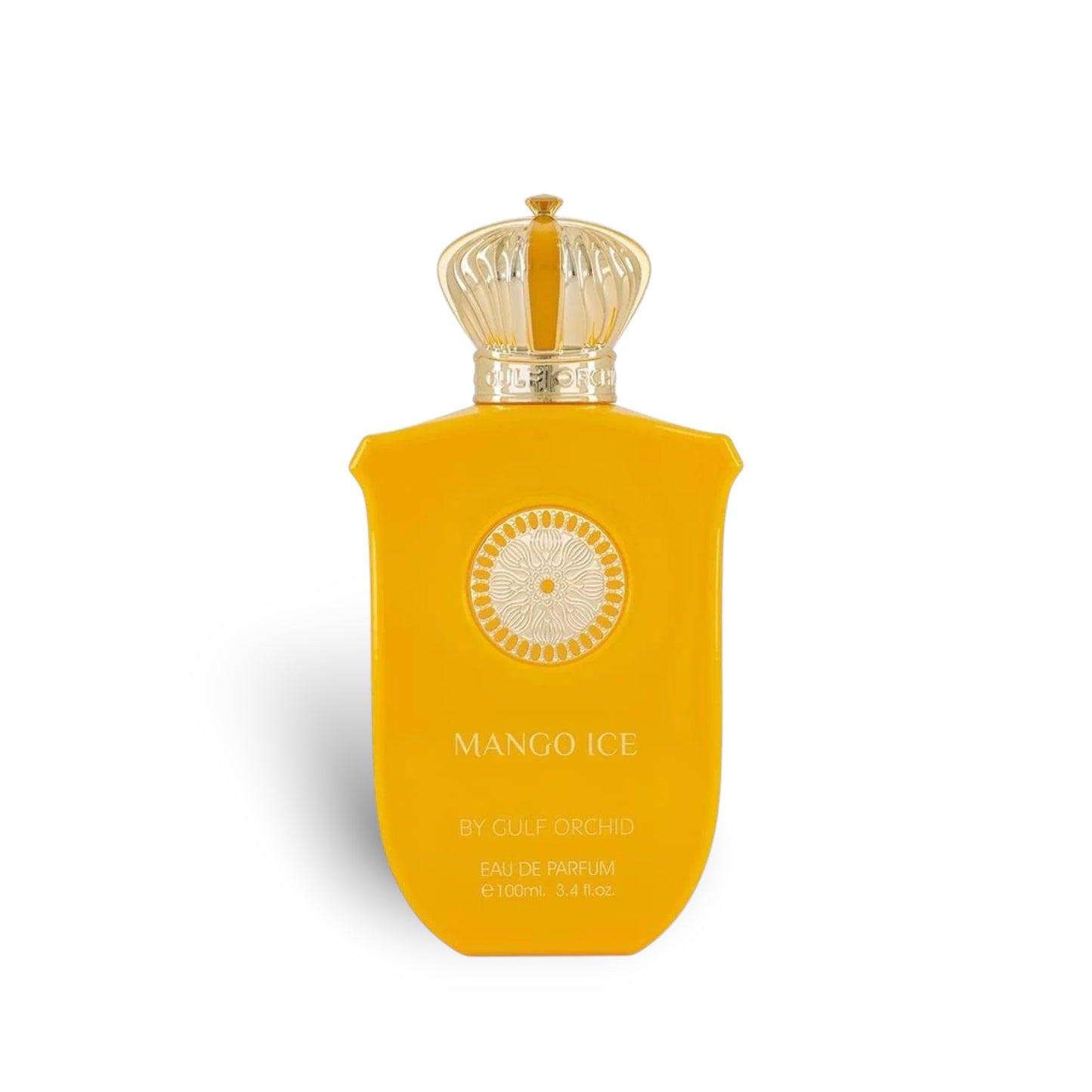 Mango Ice 100ml Eau de Parfum by Gulf Orchid fragrance packaging front view