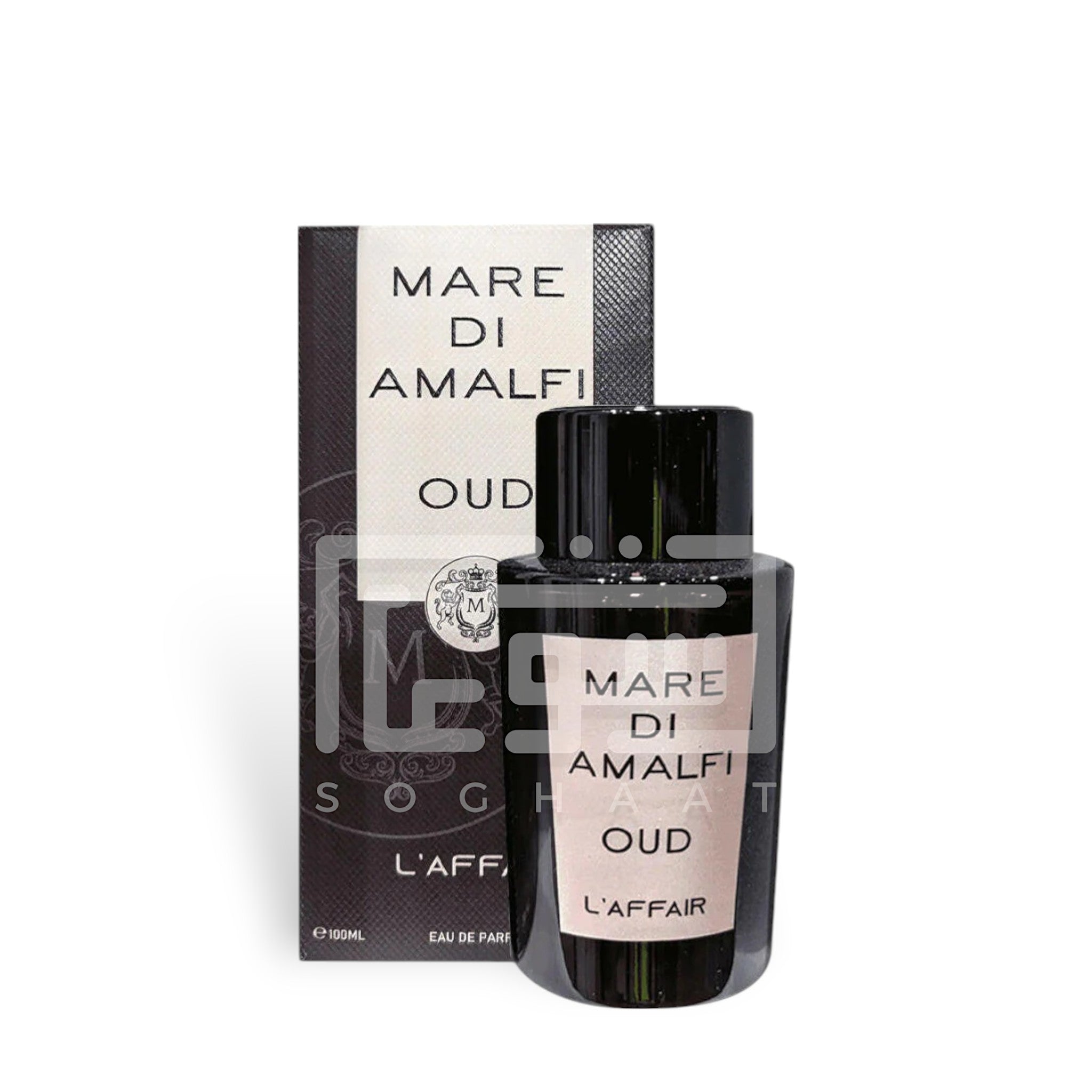 Mare Di Amalfi Oud 100ml Eau de Parfum by L'affair bottle and box