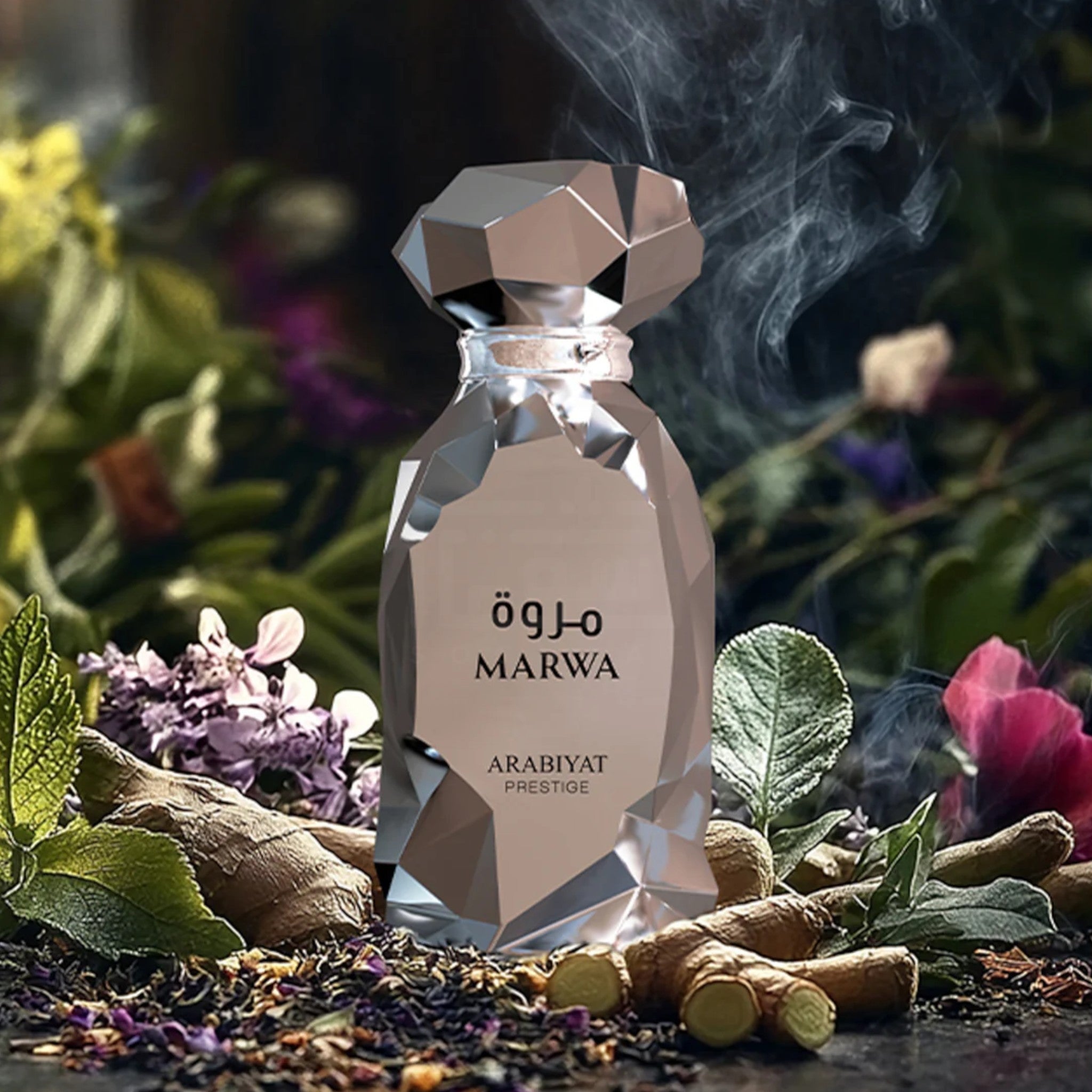 ARABIYAT Prestige Marwa ユニセックス香水 100ml Marwa 100ml Eau de Parfum by Arabiyat Prestige | Soghaat