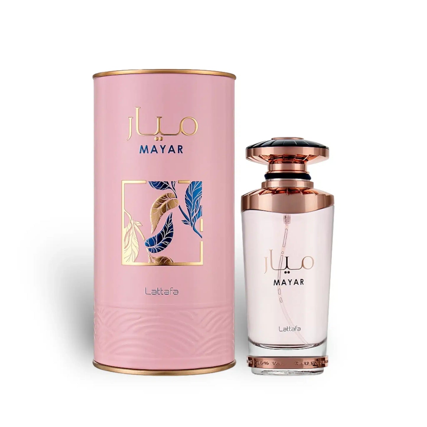 Mayar 100ml Eau de Parfum by Lattafa bottle and box