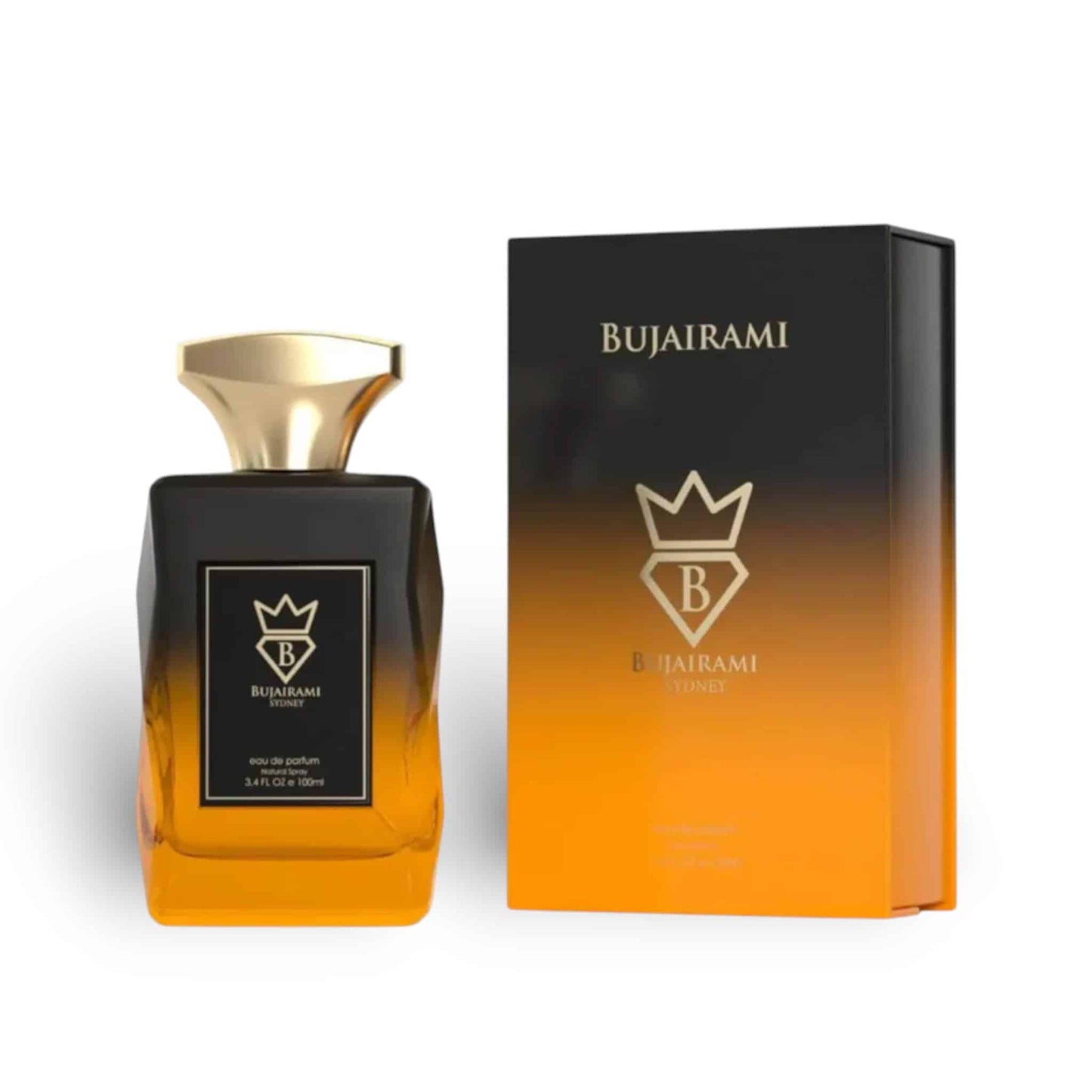 Midnight Booz 100ml Eau de Parfum by Bujairami fragrance bottle