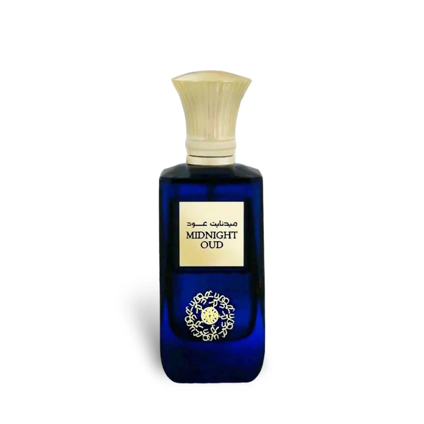 Midnight Oud 100ml Eau de Parfum by Ard Al Zaafaran fragrance packaging front view