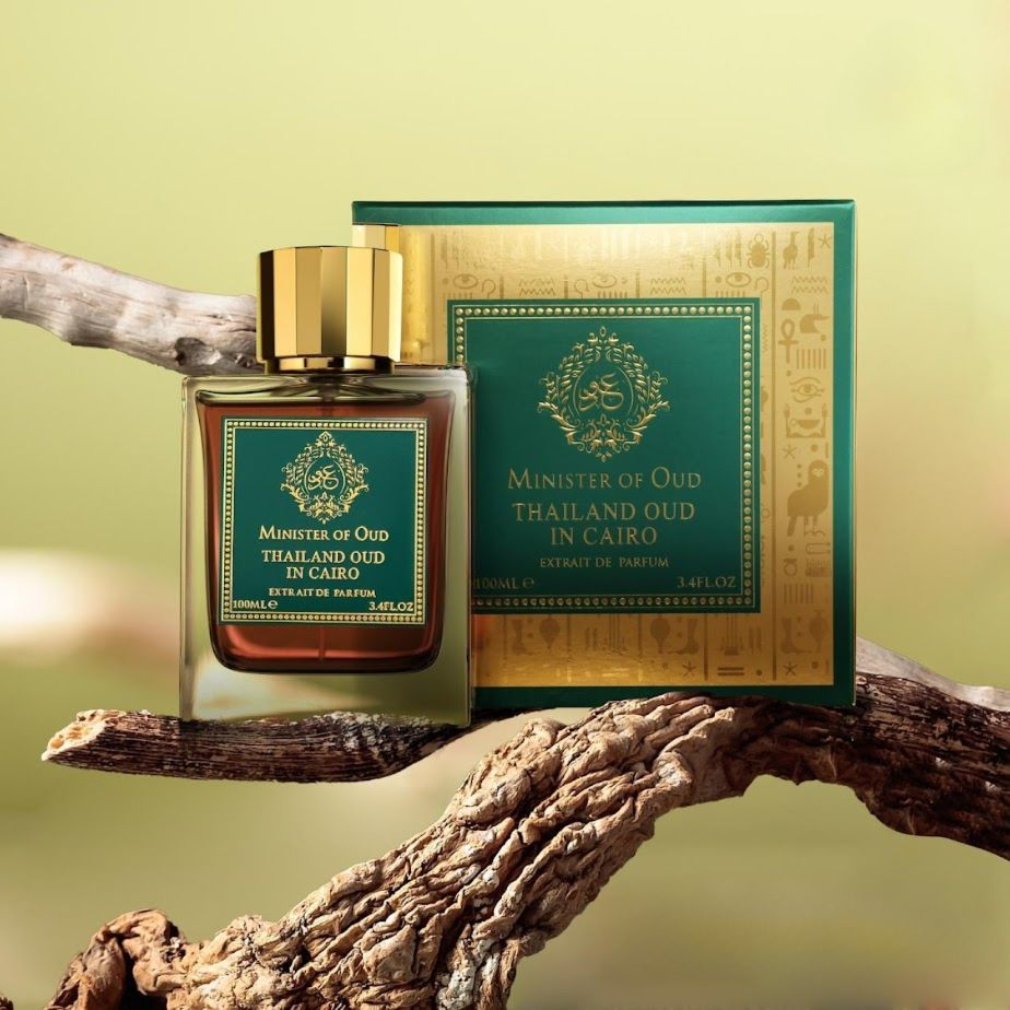 Minister Of Oud - Thailand Oud In Cairo 100ml Extrait de Parfum by Fragrance World perfume bottle close up