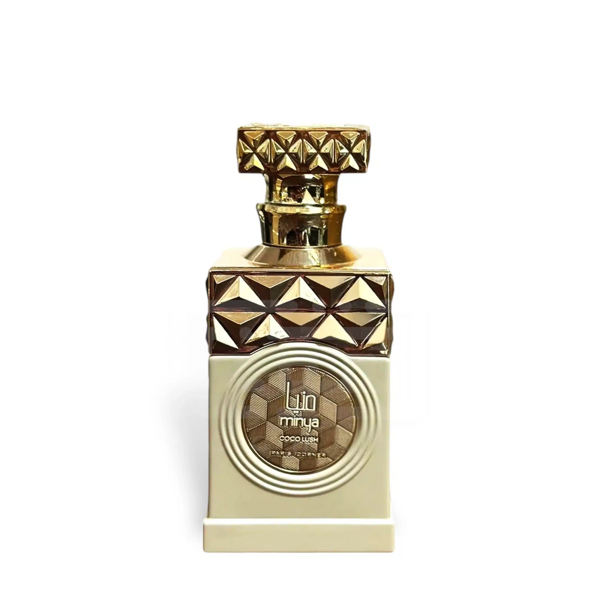 Minya Coco Lush 100ml Eau de Parfum by Paris Corner fragrance packaging front view