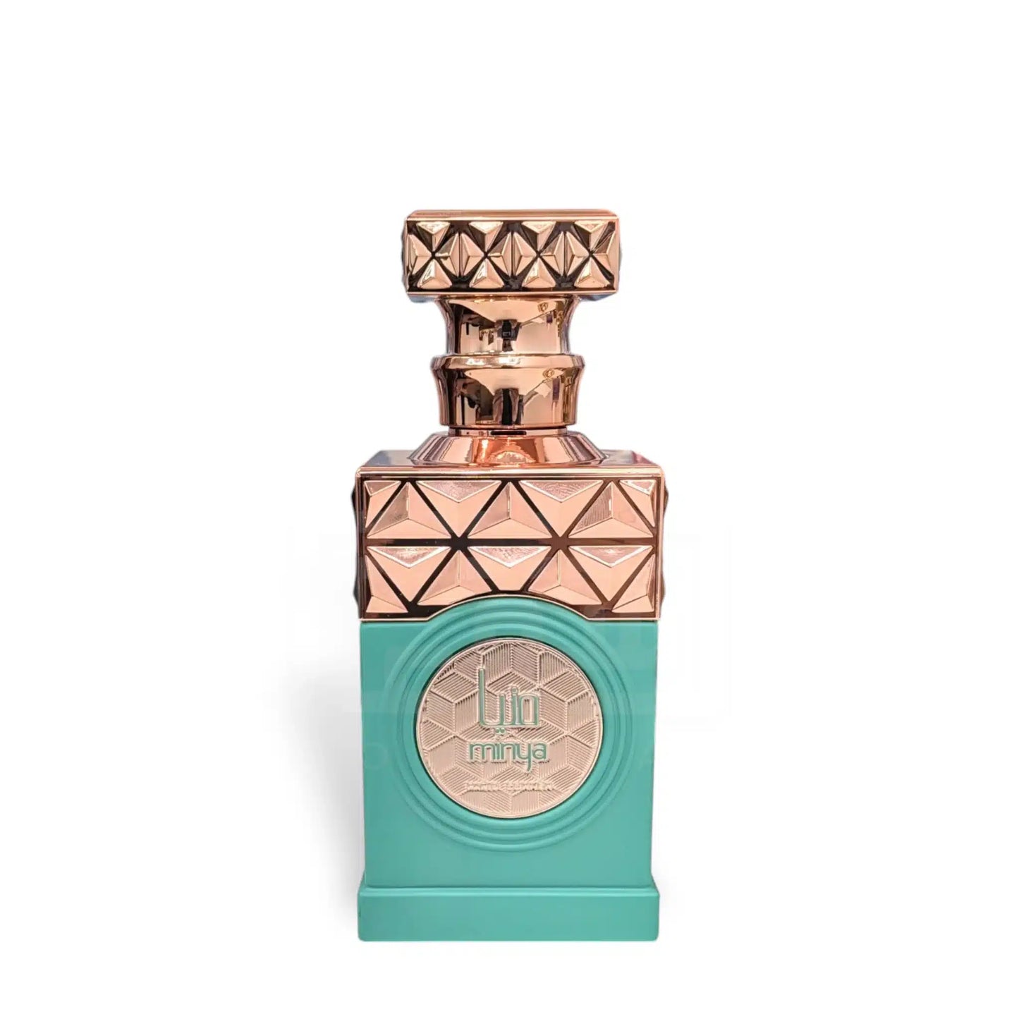 Minya Green 100ml Eau de Parfum by Paris Corner fragrance packaging front view