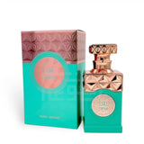 Minya Green 100ml Eau de Parfum by Paris Corner bottle and box