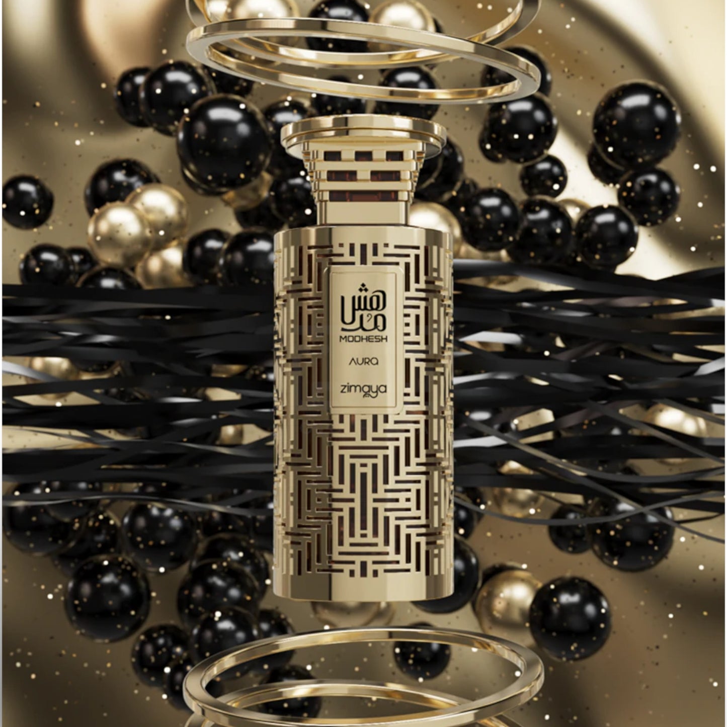 Modhesh Aura 100ml Eau de Parfum by Zimaya fragrance bottle