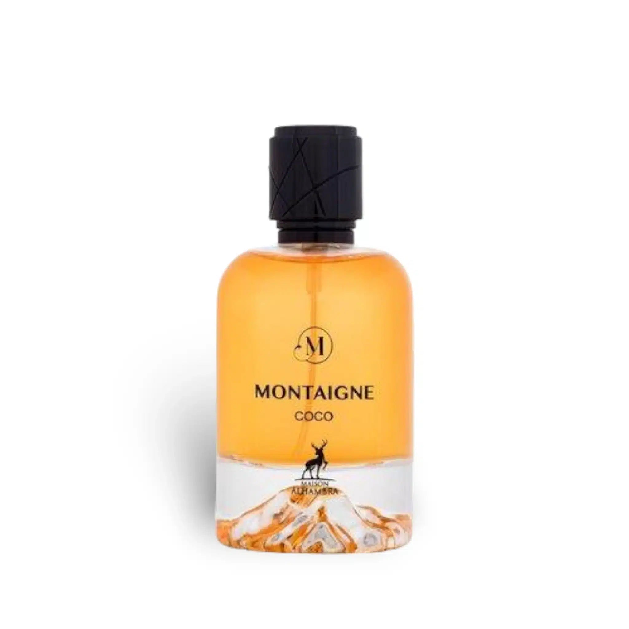Montaigne Coco 100ml Eau de Parfum by Maison Alhambra fragrance packaging front view