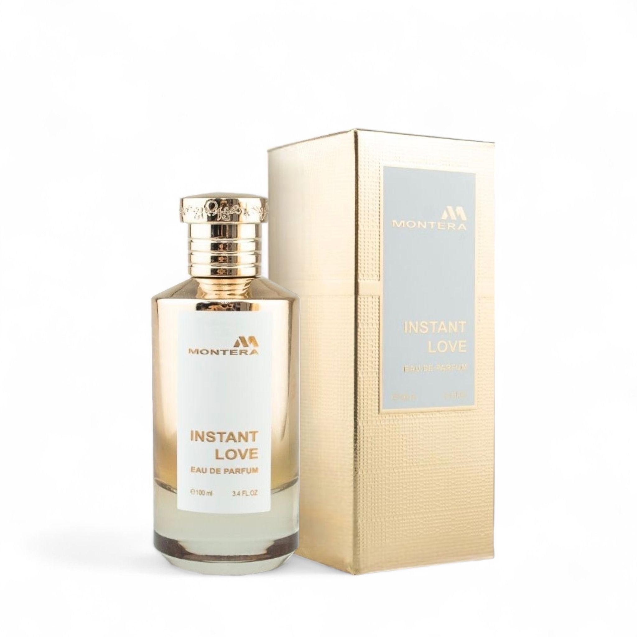 Montera Instant Love 100ml Eau de Parfum by Fragrance World bottle and box