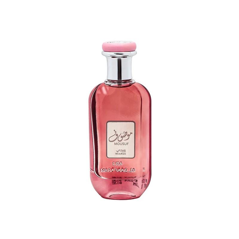 Mousuf Wardi 100ml Eau de Parfum by Ard Al Zaafaran fragrance packaging front view