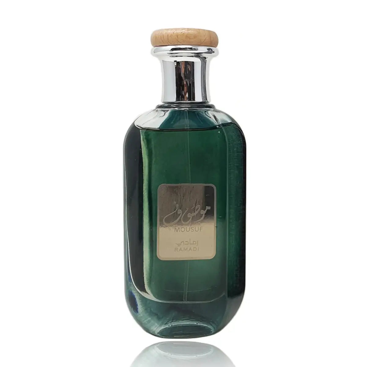 Mousuf Ramadi 100ml Eau de Parfum by Ard Al Zaafaran perfume bottle close up