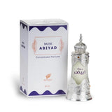 Musk Abiyad Concentrated 20ml Perfume Oil by Afnan perfume oil bottle