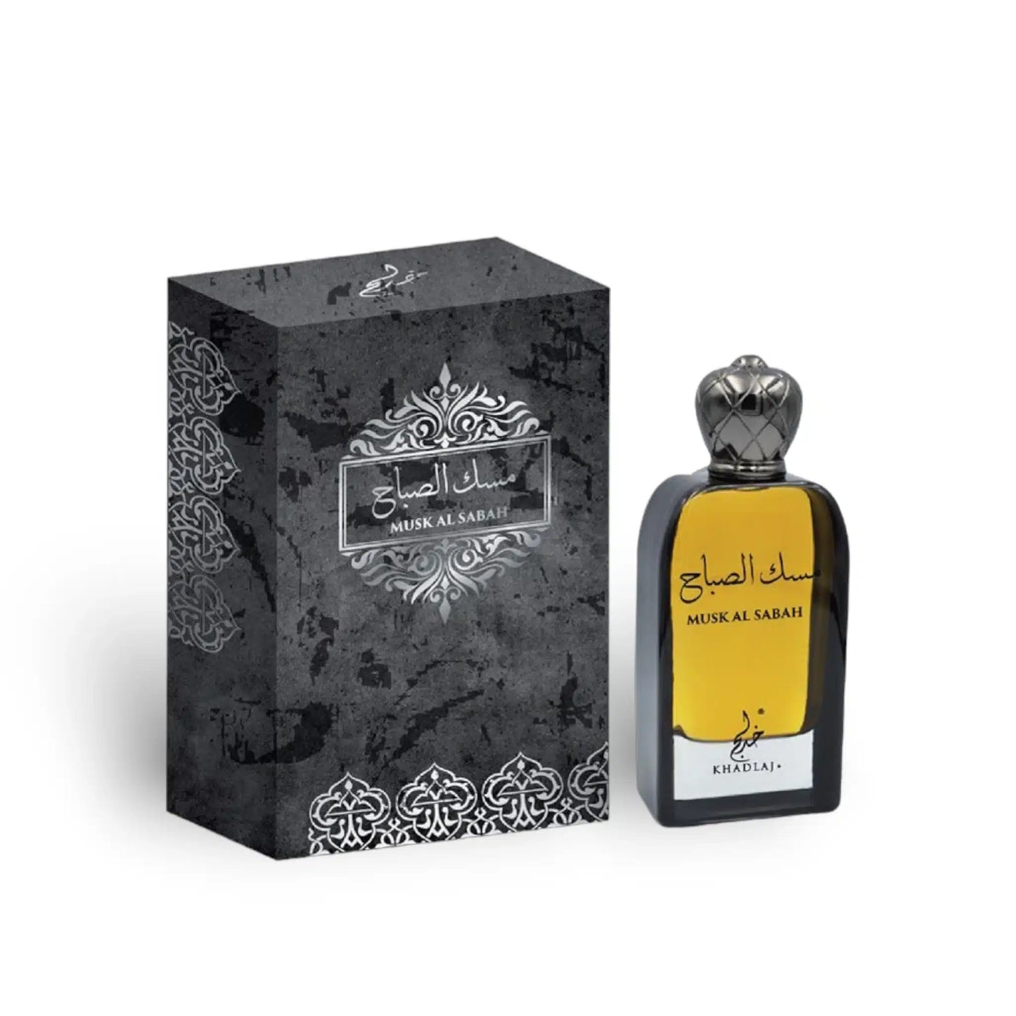 Musk Al Sabah 100ml Eau de Parfum by Khadlaj bottle and box