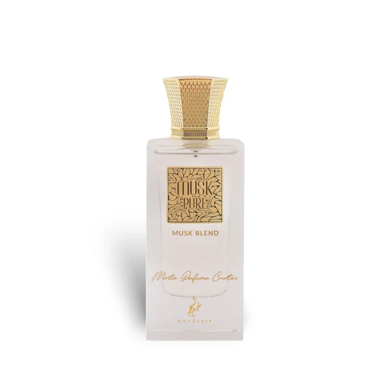 Musk Pure Musk Blend 60ml Eau de Parfum by Khadlaj perfume bottle close up