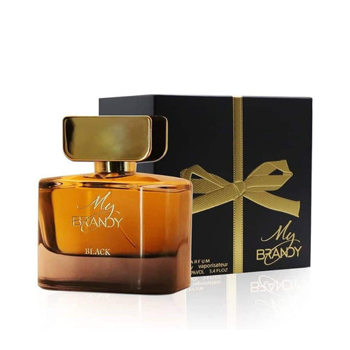 My Brandy Black 100ml Eau de Parfum by Brandy Designs bottle and box