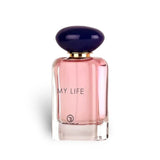My Life 100ml Eau de Parfum by Grandeur Perfumes fragrance packaging front view