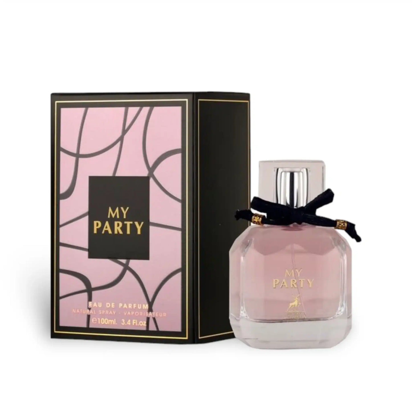 My Party 100ml Eau de Parfum by Maison Alhambra bottle and box