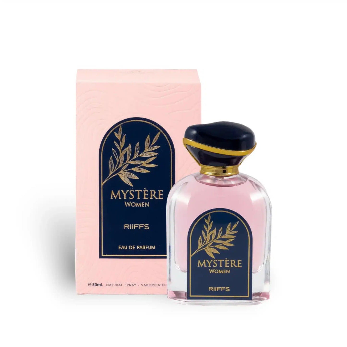 Mystere Women 80ml Eau de Parfum by RiiFFS bottle and box