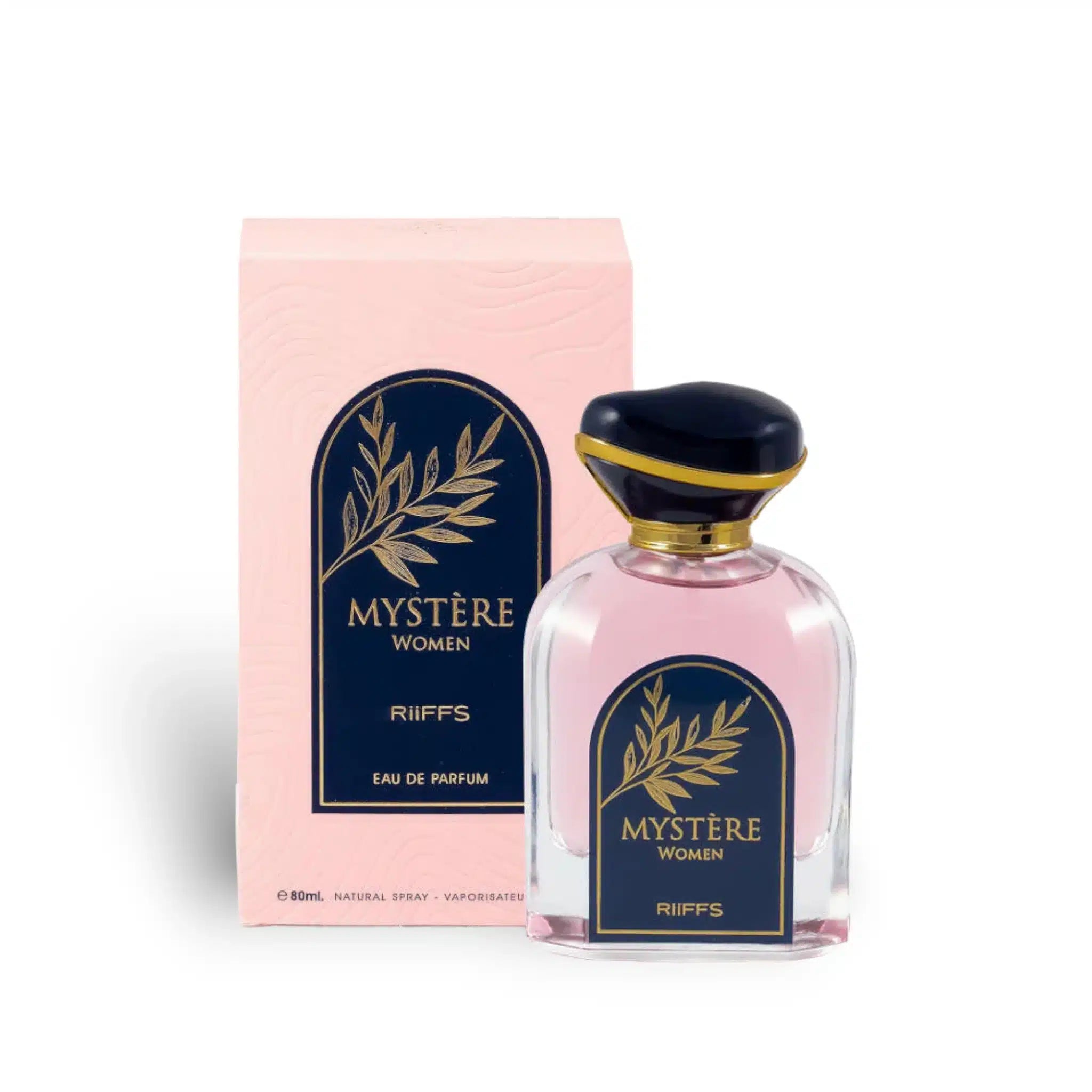 Mystere Women 80ml Eau de Parfum by RiiFFS bottle and box