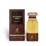 Mysterious Amber 80ml Bukhoor Incense by Maison Alhambra bottle and box