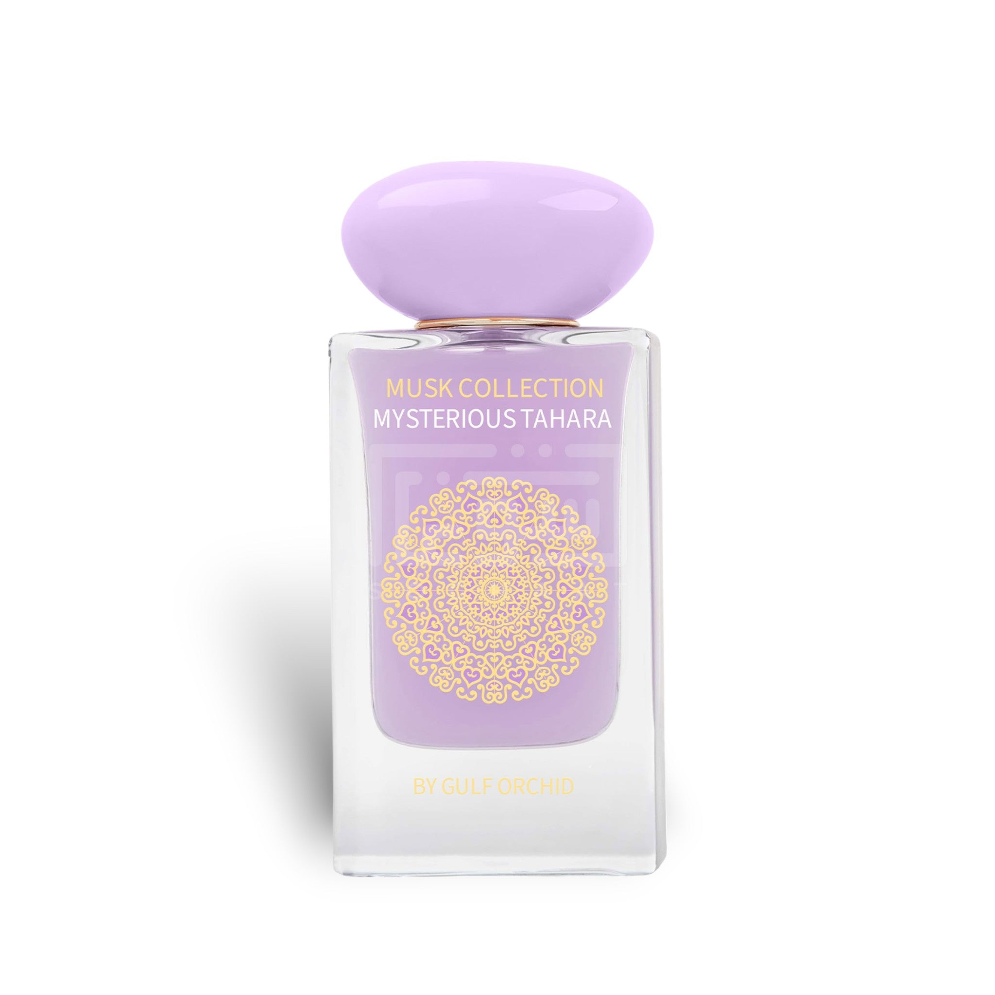 Mysterious Tahara (Musk Collection) 60ml Eau de Parfum by Gulf Orchid fragrance packaging front view